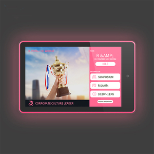 Smart Home Control sala riunioni <span class=keywords><strong>prenotazione</strong></span> 10.1 pollici NFC RFID Touch Screen montaggio a parete Tablet PC Android 11 OS con luce RGB - Product Image 6