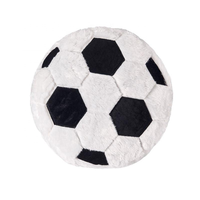 Jouets en peluche personnalisés en forme de ballon de sport, coussins, oreillers de voyage - Volleyball, baseball, basketball, coton PP, techniques lavées