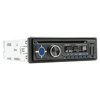 Autoradio stéréo 1 DIN avec lecteur MP3, USB, SD et entrée auxiliaire FM – Meilleure vente