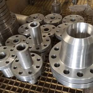 Hochdruck-Modell 002 Oberflächenbehandlung Nicht Gepunktet 316/304 Edelstahl Stahl-Hals-Stumpfschweißflansch - Product Image 5