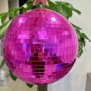 Natale/festa <span class=keywords><strong>di</strong></span> Capodanno/fase/decorazione da Bar-sfera luminosa rotante alta riflettente 20cm-120cm Multi-dimensioni Disco sfere a specchio - Product Image 4
