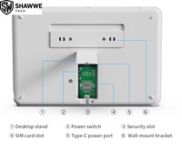 Système d'alarme de sécurité intelligent pour la maison, kit sans fil WiFi GSM 4G portable, contrôlé par application, détecteur de mouvement, protection antivol pour la maison