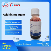 Agent fixateur de couleur pour colorants acides avec des effets de fixation de couleur hautement efficaces et sans ajustement du pH