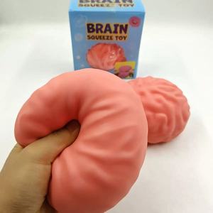 Jouets Squishy Cerveaux d'Halloween en Gros, Jouets Anti-Stress à Presser, Squishies Géants de 14 cm, Cadeaux Amusants d'Halloween, Cerveaux Squishy - Product Image 4