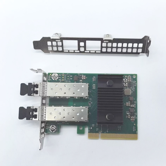 Mellanox CONNECTX-6 LX PCIe4.0 25Gb SFP SMART ADAPTER MCX631102AN-ADAT + 25Gb SFP Server Network Card NIC Wholesale Price