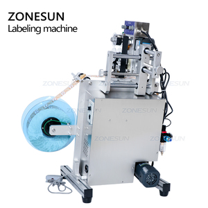 ZONESUN SL-130 Rượu Đúp Side Sticker Vòng Nước Bán Tự Động Kỹ Thuật Số Nhãn Chai Máy In Cho Chai Nhựa - Product Image 6