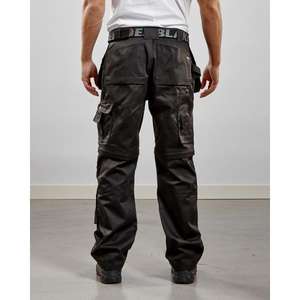 BLAKLADER - 153818609900C54 Pantalon zippé Noir-PANTALON DE TRAVAIL EAN 7330509213872 PANTALON DE TRAVAIL CARGO - Product Image 4