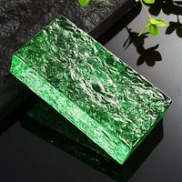 Clear Solid Glass Bricks-Waterproof Fire-Resistant Eco-Friendly Partition Walls for Industrial Medical Kitchen Exterior Use