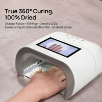 Machine à ongles intelligente ONAIL AI, lampe à ongles PROMAX 109 LED, batterie de haute qualité, séchage rapide sans douleur, 2 fois plus rapide, sécheuse UV LED de salon SUNX PRO SUNX 1