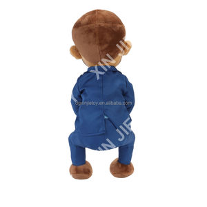 Boneco de Pelúcia Masculino de Algodão PP, Boneco de Pelúcia com Barba, Boneco de Pelúcia Masculino Vestindo Terno com OEM ODM - Product Image 4