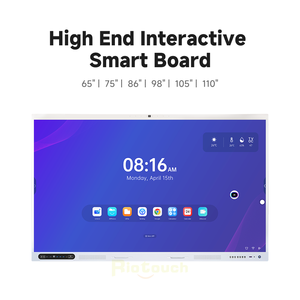 Precio de fábrica 65/75/86/98 pulgadas 4K Tablero inteligente interactivo Pantalla multitáctil Panel plano DLED Pizarra para Ai Education - Product Image 2