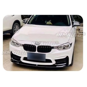 ลิ้นกันชนหน้ารถยนต์ สีดำเงา สำหรับตกแต่ง BMW M3 F30 F35 ปี 2013-2019 อุปกรณ์ตกแต่งรถยนต์ - Product Image 6