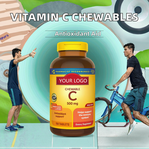 Comprimés à croquer de <span class=keywords><strong>vitamine</strong></span> <span class=keywords><strong>C</strong></span> <span class=keywords><strong>liposomale</strong></span> de marque privée pour adultes nouveau-nés enfants femmes enceintes jouets de blanchiment de la peau bouteilles - Product Image 2