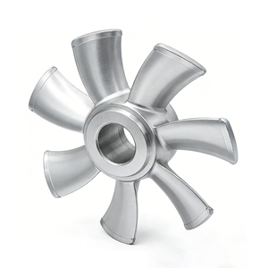 Impeller en aluminium moulé sous pression sur mesure pour ventilateur de pompe, refroidissement et transfert de fluides, fabriqué au Vietnam - Product Image 1