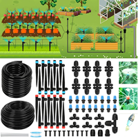 Kit d'irrigation goutte à goutte automatique F146 pour l'agriculture, système d'irrigation micro pour ferme et jardin