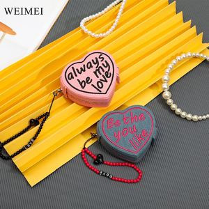 Denim forma de corazón joyería caja de almacenamiento de viaje nuevo diseño anillo collar pendiente pulsera organizador - Product Image 4