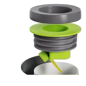 Joint d'étanchéité épaissi pour bride de toilettes Mubin, anti-odeur, anti-fuite, universel, avec clapet anti-retour, accessoire de plomberie - Product Image 1
