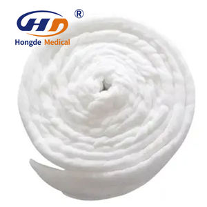 Kompres Medis Bedah Gulungan Katun 100% Gulungan Kapas Penyerapan Air Yang Kuat - Product Image 1