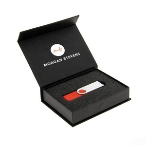 Tùy Chỉnh Bán Lẻ Cáp Linen Flash Drive Bao Bì Hộp Quà Tặng <span class=keywords><strong>Usb</strong></span> - Product Image 2