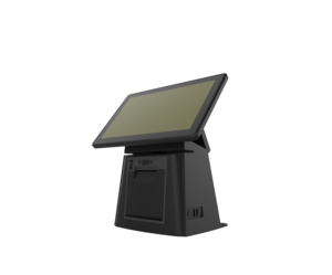 China Pos System Precio de fábrica Todo en uno 11,6 "Tienda minorista Business Pos Machine Pantalla táctil Impresora de pantalla dual - Product Image 6