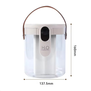 New 1400ml Portable Air <b>Humidifier</b> USB Rechargeable 1800mAh Quiet 3 <b>Mist</b> Modes Mini <b>Humidifier</b> with Light for Home Office - Product Image 6