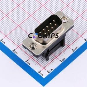 X0709WT7B5 D-Sub/VGA Connector Connector ( Connector Type: Standard D-Sub )( Gender: Male )( Total Number of PINs: 9P ) - Product Image 1