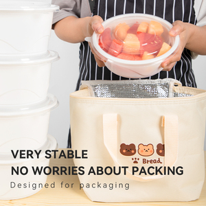 Bols ronds jetables moins salissants, contenants <span class=keywords><strong>à</strong></span> emporter pour <span class=keywords><strong>soupes</strong></span>, salades, contenants pour traiteur, compatibles micro-ondes, avec couvercles - Product Image 6