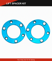 Kit de rehausse de suspension avant multi-modèles pour JMC Yuhu, Toyota Prado, JAC Hunter, Foton Tunland - Ensemble 2 pièces