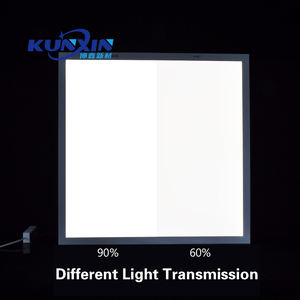 Kunxin Cut untuk ukuran putih tembus cahaya 1.5mm PS Panel <span class=keywords><strong>Diffuser</strong></span> cahaya untuk LED downlight - Product Image 5