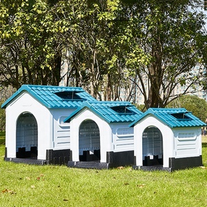 Cũi Chó Lớn Có Mái Nhà Cho Chó Cưng Có Thể Tháo Rời Bằng Nhựa Ngoài Trời Nhà Cho Thú Cưng Lớn Trong Nhà Ngoài Trời Chống Mưa - Product Image 2