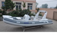 Bateau semi-rigide gonflable tendance, prix de gros, 3m, 4m, 5m, OEM personnalisé, bateau semi-rigide gonflable pour rafting