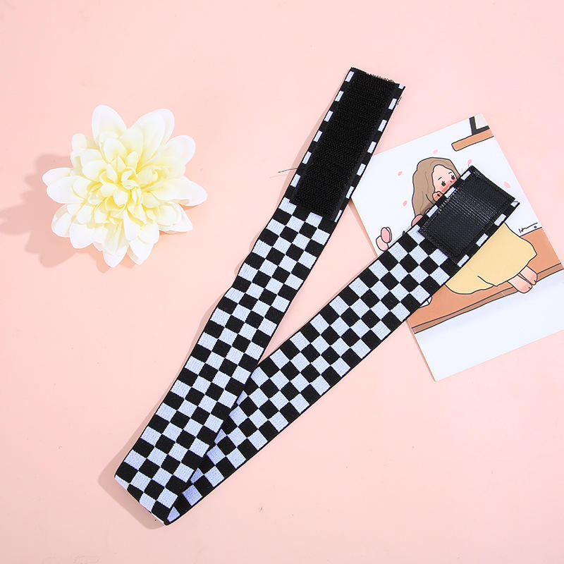 Black and white checkerboard