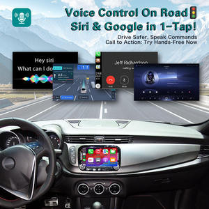 Carabc không dây Apple Carplay Android tự động cho <span class=keywords><strong>Alfa</strong></span> <span class=keywords><strong>Romeo</strong></span> Stelvio/giulia gương liên kết Airplay USB Đài phát thanh xe chơi navigations - Product Image 5