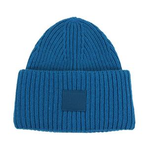 Gorro de invierno unisex 100% acrílico al por mayor, gorro personalizado con estampados de animales y letras, gorro de punto grueso con puño, diseño de calavera. - Product Image 1