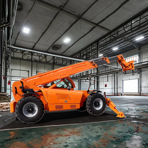 טלסקופי ארבע גלגל בום טלסקופי 5 טון מלגזה טלסקופית עם גובה הרמה 13.8 מ' - Product Image 1