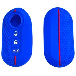 SKM Cover per Chiave <span class=keywords><strong>Auto</strong></span> in Silicone Antigraffio alla Moda, Adatta per Palio Dot Panda Lancia Musa <span class=keywords><strong>Grande</strong></span> <span class=keywords><strong>Punto</strong></span> - Product Image 4