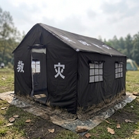 Tente d'urgence en métal pour événements, résistante au vent, personnalisable, pour le camping et les secours, prix d'usine, vente en gros FR