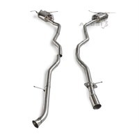 Système d'échappement Valvetronic Catback pour Mercedes Benz ML63 AMG 6.2W164 2005-2015, amélioration du son du silencieux OEM Performance