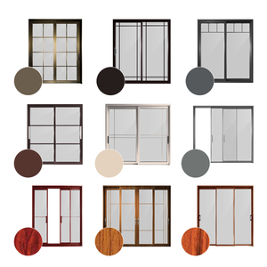 Thiết Kế Hiện Đại 96X80 Trượt Patio Cửa Kính Cửa Trượt Không Khung Nhôm Cửa Trượt - Product Image 6