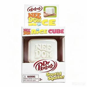 Novedad transfronteriza en stock: Bonitos squishies de hielo cúbico con temática de Leebi Dr Pepper/Sprite/Pepsi para aliviar el estrés, de plástico. - Product Image 5