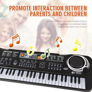 2025 vente chaude 61 touches <span class=keywords><strong>Piano</strong></span> électrique jouets enfants Instrument de musique avec Microphone et USB ligne de charge clavier jouets pour enfant - Product Image 5