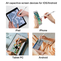 Stylet tactile universel OEM/ODM pour écran tactile capacitif actif iOS iPad et Android Huawei