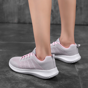Zapatillas Deportivas Casuales para Mujer, Ligeras, Transpirables, con Parte Superior de Malla, para Otoño/Primavera, Color Negro, a Bajo Precio - Product Image 6