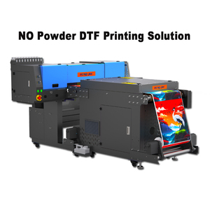 Hongjet 60cm 130cm 9 màu 8 màu 3 hoặc 4 đầu in dtf kỹ thuật số không có máy in bột - Product Image 2