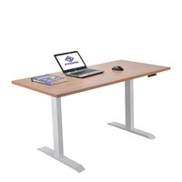 Fabricant de meubles en gros – Bureau moderne ergonomique électrique réglable en hauteur (assis-debout) avec plateau en bois et double moteur