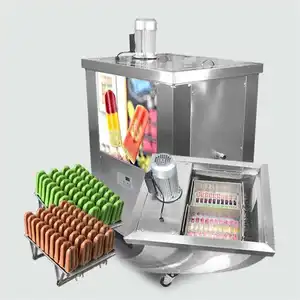 Paleta ice pop lolly maker price, popsicle making machine for supermarket PBZ-04
