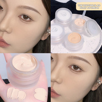 Crème de fond de teint hydratante et éclaircissante Gege Bear, couvrance totale, convient à tous les types de peau, maquillage du visage, couvre les cernes, l'acné, base de crème
