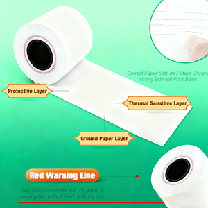 Rollo de Papel Térmico Personalizado de 57x40mm para Cajas Registradoras, TPV y Cajeros Automáticos, Universal, Directo de Fábrica, Compatible con OEM - Product Image 4