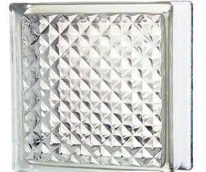 中国製透明中空ガラスブロック