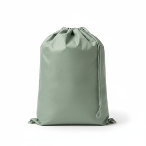 Tyvek <b>Drawstring</b> <b>Laundry</b> <b>Bag</b> Large Waterproof Tear Resistant Paper Fabric Custom Logo Hotel Dorm Supply - Product Image 2